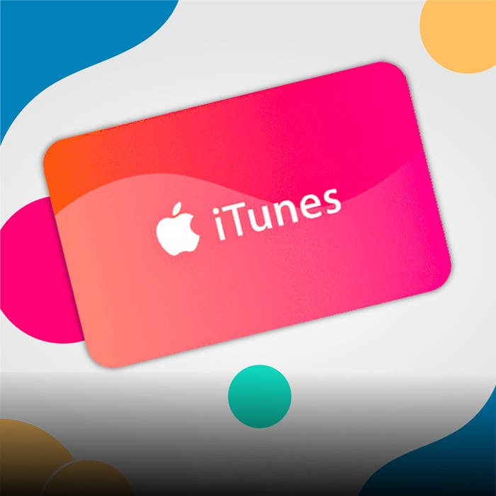 50 TL Tutarında App Store & iTunes Hediye Kartı